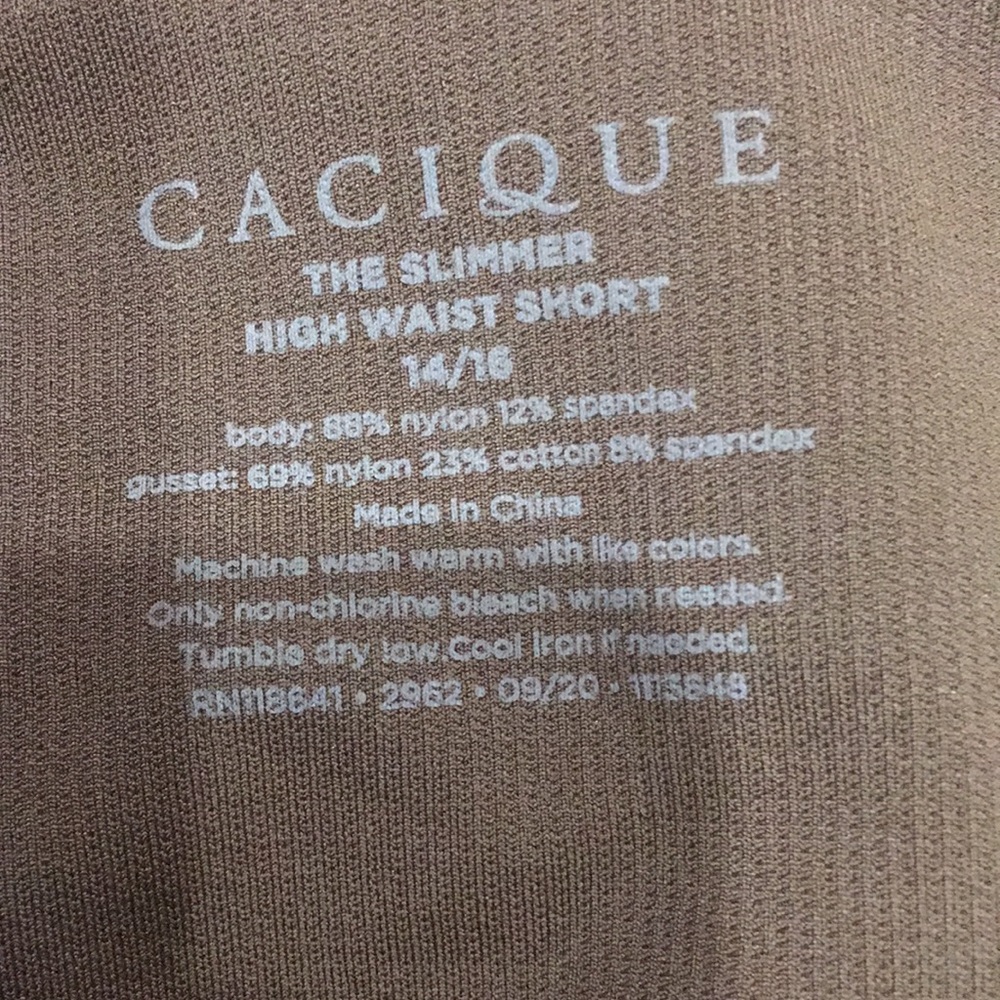 Cacique the slimmer high waist short 14/16 - Picture 3 of 3